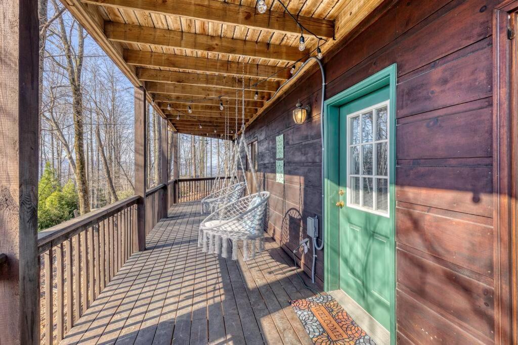 Mtn Cabin Sleeps 10 - 5 Mins To Fishing & Camping Ellijay Exterior foto