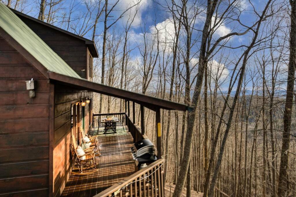 Mtn Cabin Sleeps 10 - 5 Mins To Fishing & Camping Ellijay Exterior foto