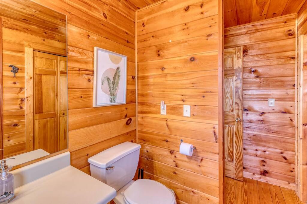 Mtn Cabin Sleeps 10 - 5 Mins To Fishing & Camping Ellijay Exterior foto